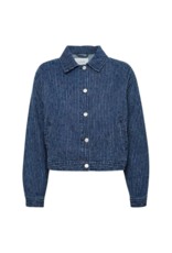 b.young Kanilla Jacket in Mid Blue Denim by b.young