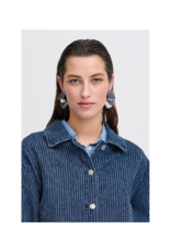 b.young Kanilla Jacket in Mid Blue Denim by b.young
