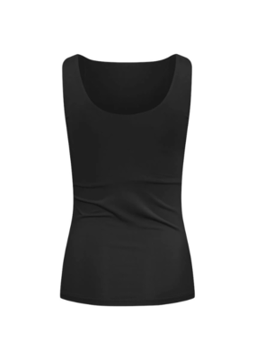 ICHI Gro Singlet Tank in Black by ICHI