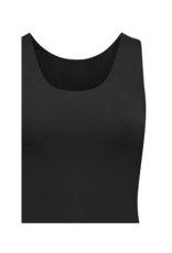 ICHI Gro Singlet Tank in Black by ICHI