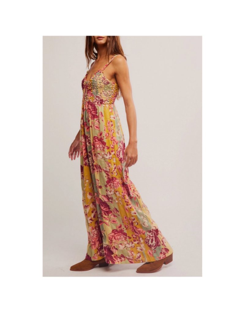 Free People Melrose Jumpsuit in Warm Comb by Free People
