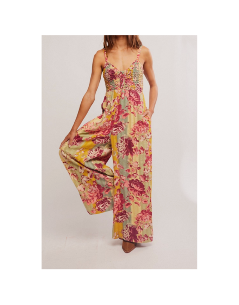 Free People Melrose Jumpsuit in Warm Comb by Free People