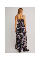 Free People Melrose Jumpsuit in Midnight Garden Comb by Free People
