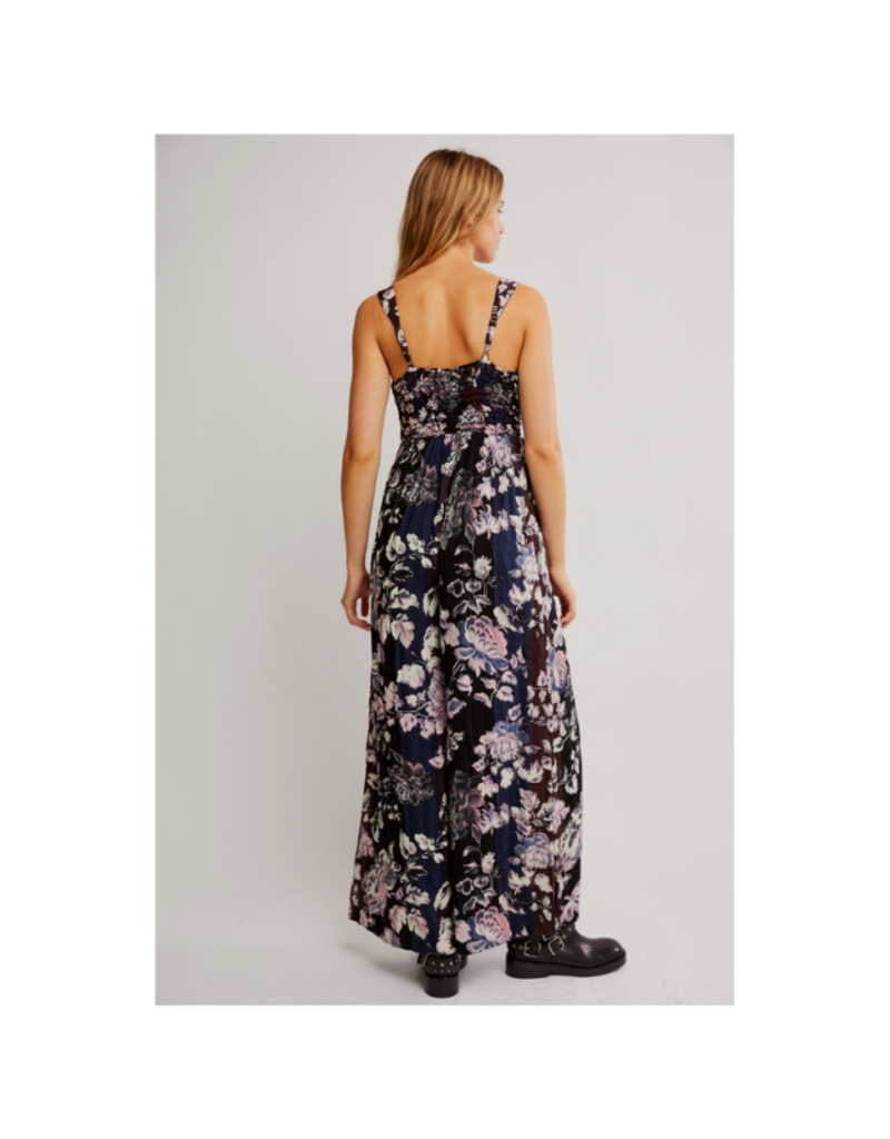 Free People Melrose Jumpsuit in Midnight Garden Comb by Free People