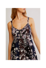 Free People Melrose Jumpsuit in Midnight Garden Comb by Free People