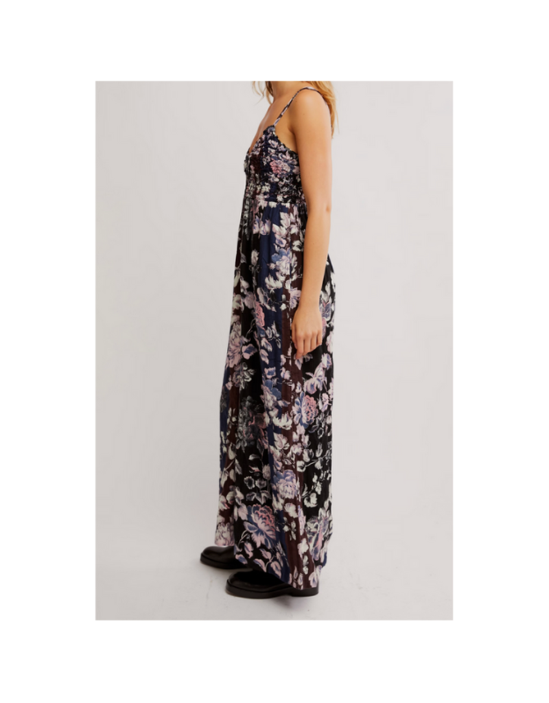 Free People Melrose Jumpsuit in Midnight Garden Comb by Free People