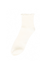 ICHI Halle Socks in Cloud Dancer by ICHI