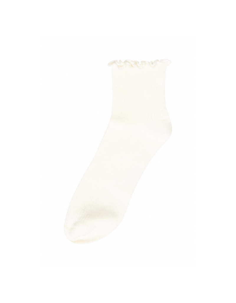 ICHI Halle Socks in Cloud Dancer by ICHI