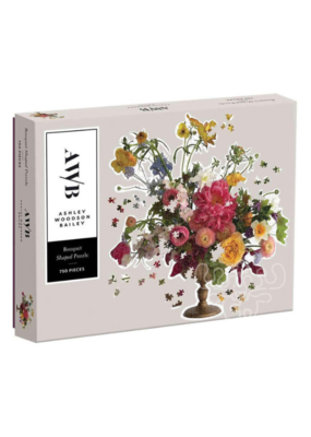 Raincoast Books Ashley Woodson Bailey Bouquet Shaped Puzzle