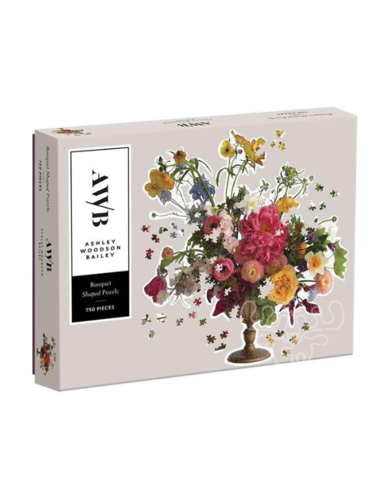Raincoast Books Ashley Woodson Bailey Bouquet Shaped Puzzle
