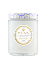 Voluspa 18oz Large Jar Candle in Mountain Lavender & Chamomile by Voluspa
