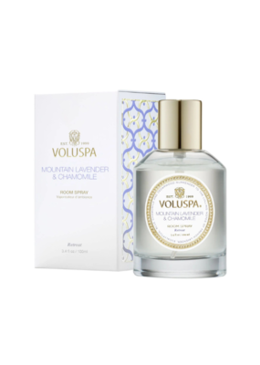 Voluspa Body & Room Spray in Mountain Lavender & Chamomile by Voluspa