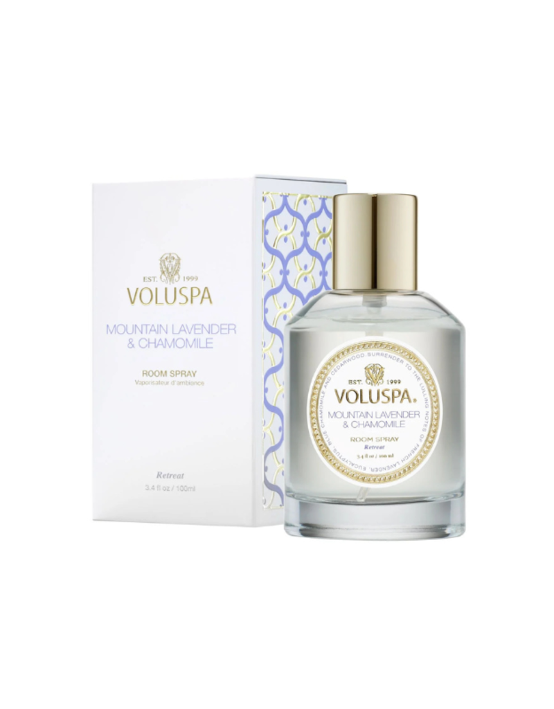 Voluspa Body & Room Spray in Mountain Lavender & Chamomile by Voluspa