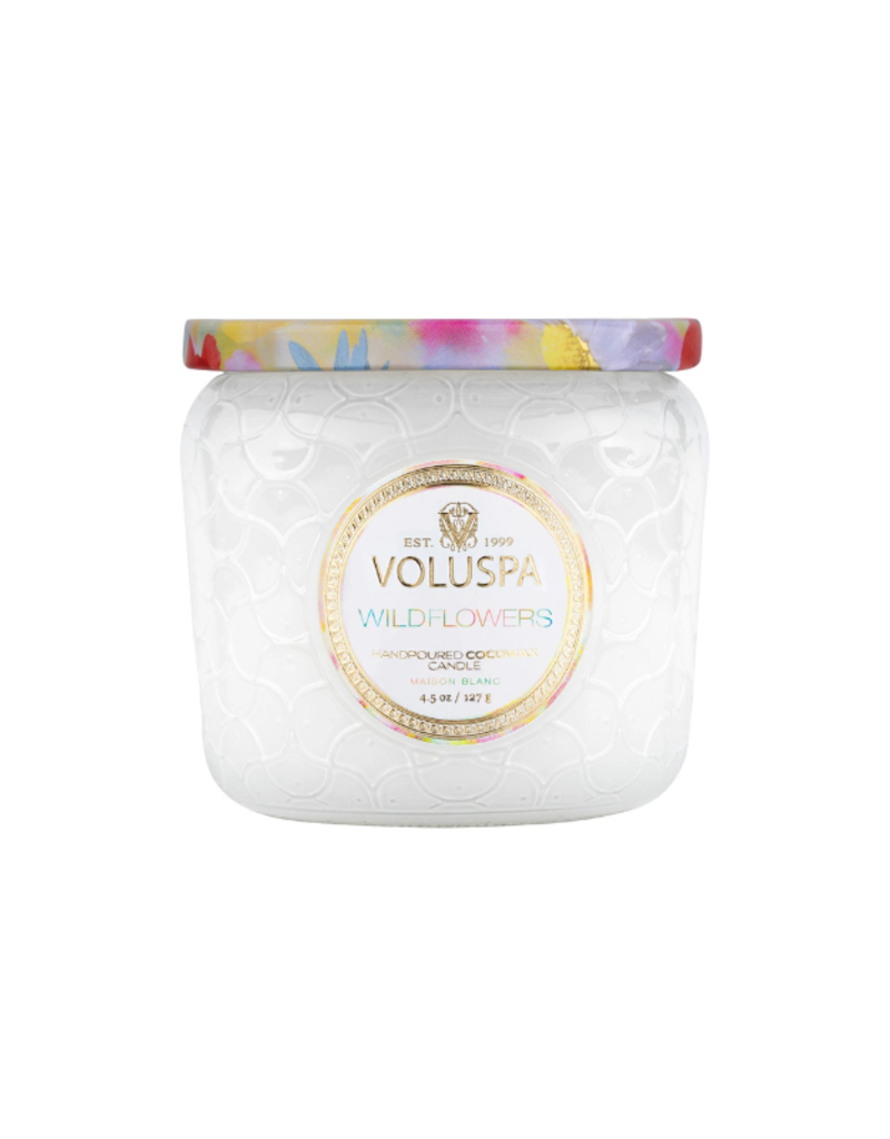 Voluspa Petite Jar Candle in Wildflowers by Voluspa