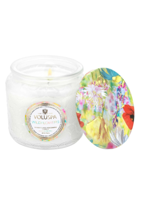 Voluspa Petite Jar Candle in Wildflowers by Voluspa