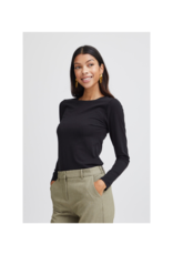 b.young Pamila Longsleeve Shirt in Black by b.young