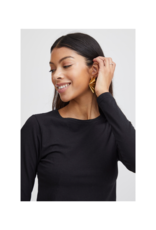 b.young Pamila Longsleeve Shirt in Black by b.young
