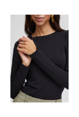 b.young Pamila Longsleeve Shirt in Black by b.young