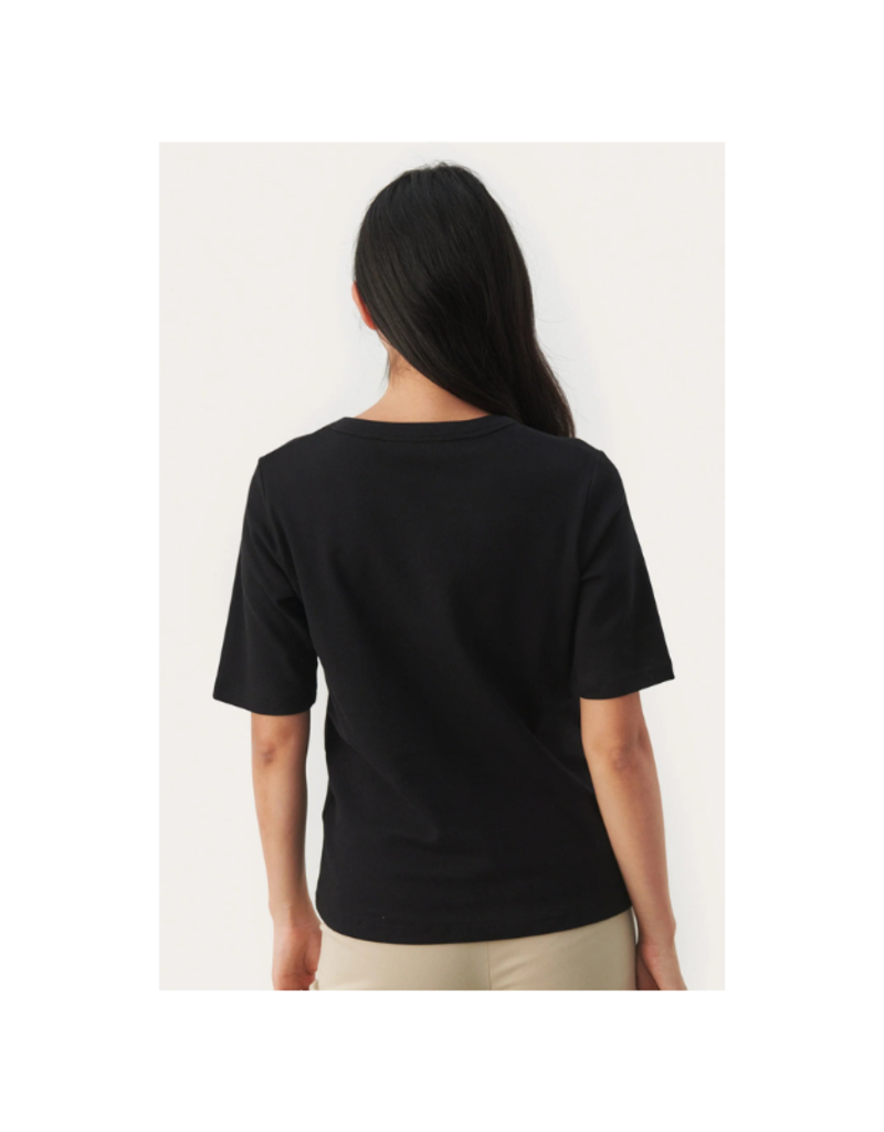 Part Two Ratana Tee in Black by Part Two