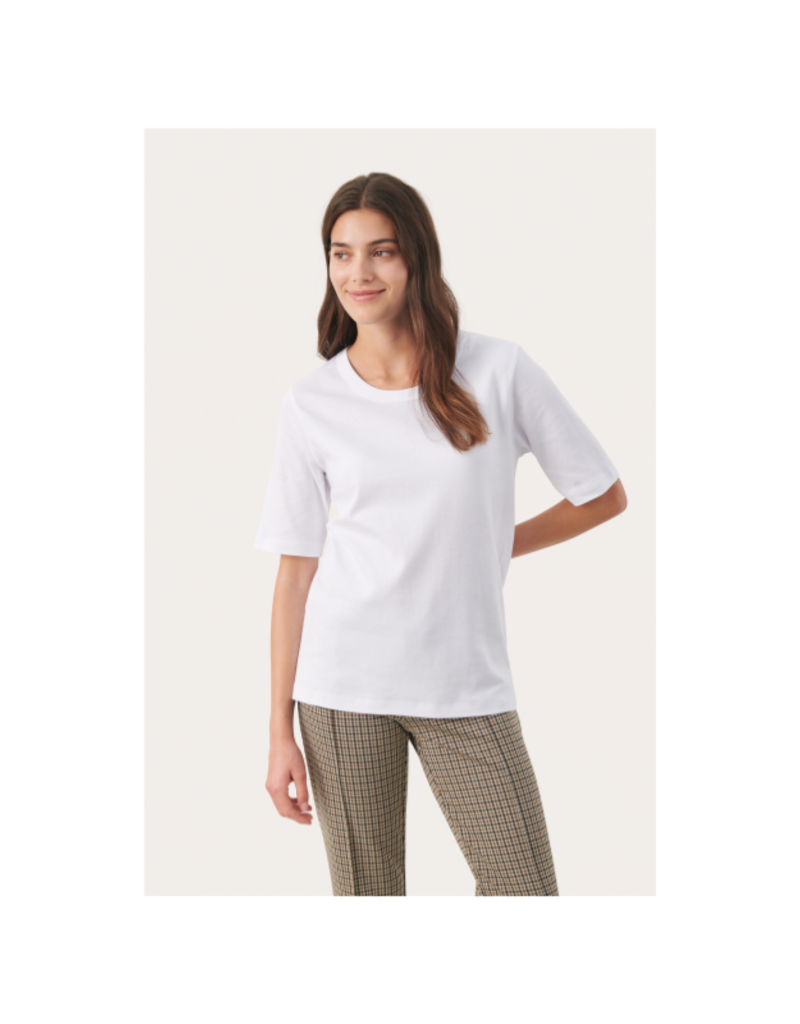 Part Two Ratana Tee in Bright White by Part Two
