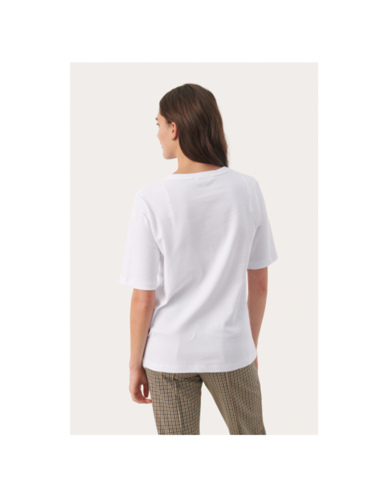 Part Two Ratana Tee in Bright White by Part Two