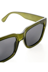 Part Two Safine Sunglasses in Deep Lichen Green by Part Two