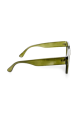 Part Two Safine Sunglasses in Deep Lichen Green by Part Two