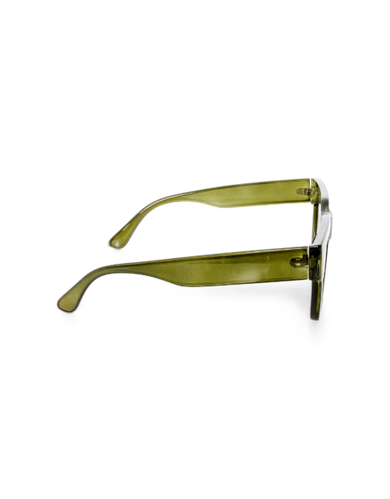 Part Two Safine Sunglasses in Deep Lichen Green by Part Two