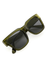 Part Two Safine Sunglasses in Deep Lichen Green by Part Two