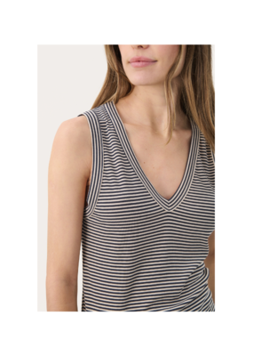 Part Two Nikkia Tank in French Oak Stripe by Part Two