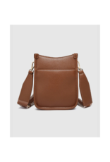 Louenhide Parker Logo Crossbody Bag in Tan by Louenhide