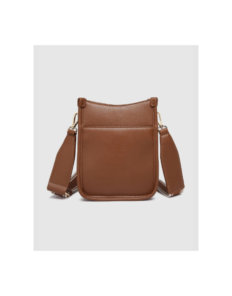 Louenhide Parker Logo Crossbody Bag in Tan by Louenhide