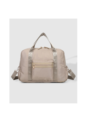 Louenhide Jenn Nylon Travel Bag in Beige by Louenhide