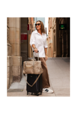 Louenhide Jenn Nylon Travel Bag in Beige by Louenhide