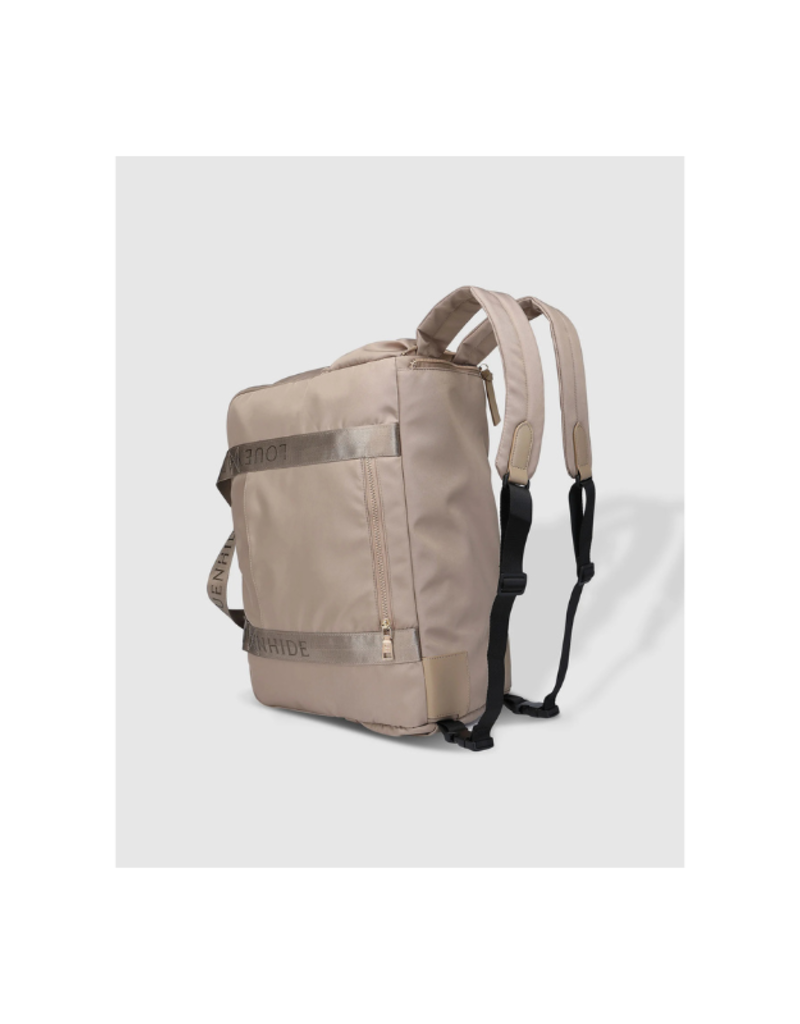 Louenhide Jenn Nylon Travel Bag in Beige by Louenhide