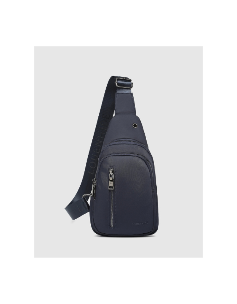 Louenhide Boyd Nylon Sling Bag in Navy by Louenhide