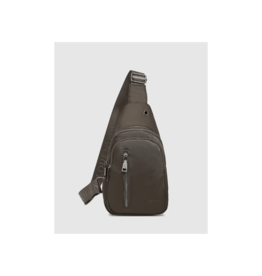 Louenhide Boyd Nylon Sling Bag in Chocolate by Louenhide