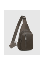Louenhide Boyd Nylon Sling Bag in Chocolate by Louenhide