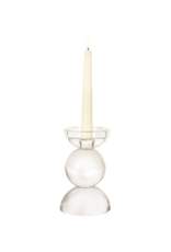 Glass Ball Tealight/Taper Candle Holder