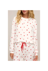 Z Supply Classic Heart Longsleeve in Rendezvous by Z Supply