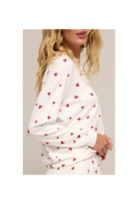 Z Supply Classic Heart Longsleeve in Rendezvous by Z Supply
