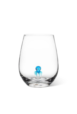 Octopus Icon Stemless Wine Glass 20oz