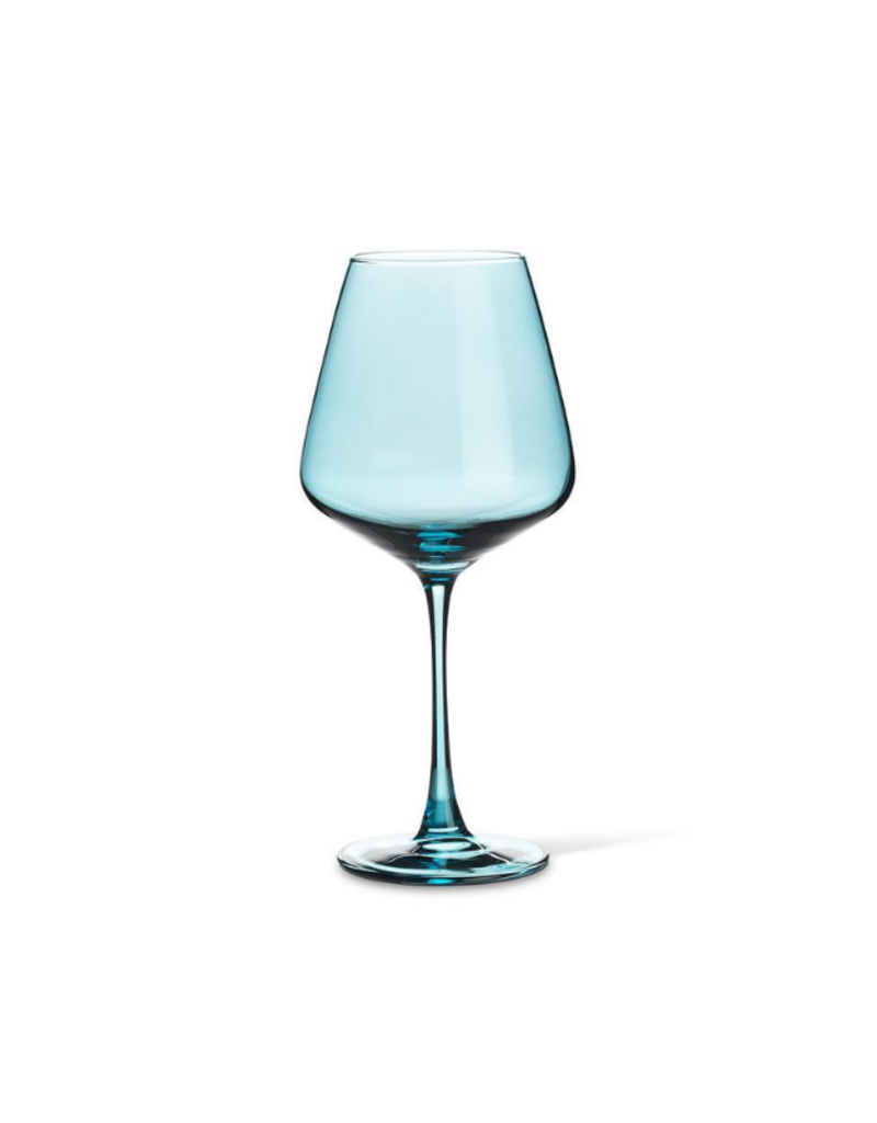 Oversized Blue Wine Glass 18oz