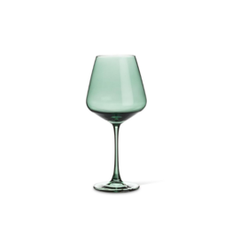 Oversized Green Wine Glass 18oz