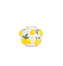 Small Round Lemons Fruity Vase