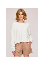 Gentle Fawn Echo Longsleeve Top in White by Gentle Fawn