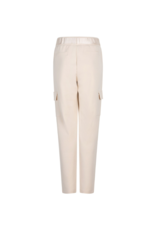Esqualo Modal Cargo Trousers in Ivory by Esqualo