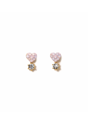 Lover's Tempo Bisou Stud Earrings in Pink by Lover's Tempo