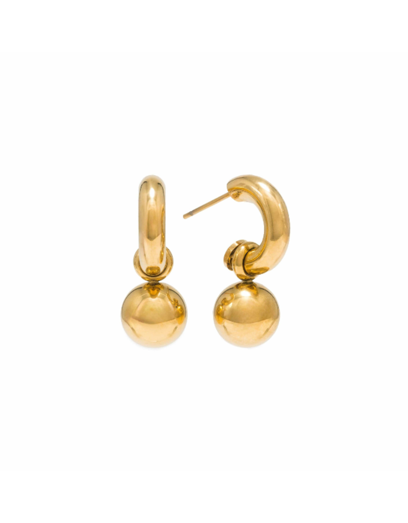 Lover's Tempo Solstice Drop Hoop Waterproof Earrings by Lover's Tempo