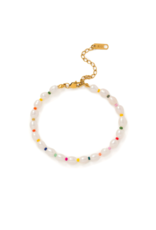 Lover's Tempo Rainbow Pearl Waterproof Bracelet by Lover's Tempo